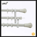 fashion durable triple curtain rods